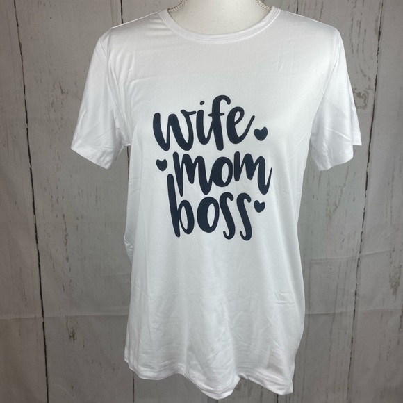 Wife, mom, boss t-shirt - Picture 2 of 4